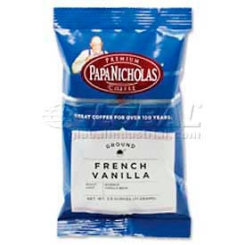 PapaNicholas®  Premium French Vanilla Coffee Regular Arabica Bean 2.5 oz. 18/Carton