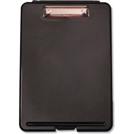 Universal® Storage Clipboard 1/2"" Capacity Holds 8-1/2"" x 11"" Sheets Black
