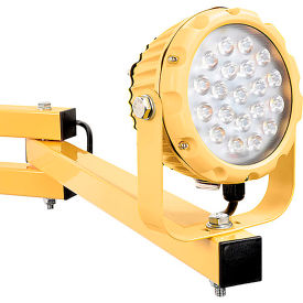 Global Industrial™ LED Dock Light w/ 60""L Arm 40W 4900 Lumens 5000K On/Off Switch