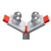 RIDGID® Set Of Ball Transfer Heads S/Vj 12"" Max. Pipe Capacity
