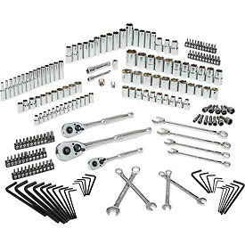 Stanley STMT71654 201 Piece 1/4"" 3/8"" & 1/2"" Drive Mechanics Tool Set