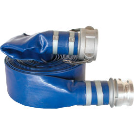 BE Pressure Discharge Hose Kit 4"" Dia. 50'L 55 PSI
