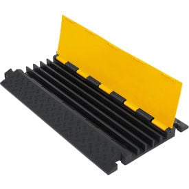 Global Industrial™ 5-Channel Heavy-Duty Cable Protector 22000 lbs. Capacity