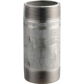 1 In. X 4 In. 304 Stainless Steel Pipe Nipple - 16168 PSI - Sch. 40 - Domestic