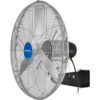 Global Industrial™ 24"" Deluxe Oscillating Wall Mount Fan 3 Speed 8650 CFM 1/2 HP