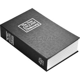 Barska Hidden Dictionary Book Diversion Safe AX11680 with Key 6-1/4""W x 2-1/4""D x 9-1/2""H Black