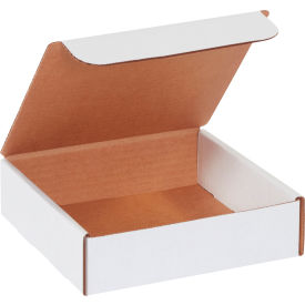 Global Industrial™ Corrugated Literature Mailers 7""L x 7""W x 2""H White
