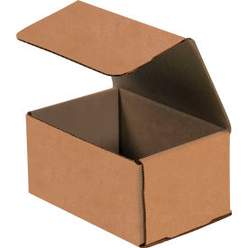 Global Industrial™ Corrugated Mailers 6""L x 5""W x 3""H Kraft
