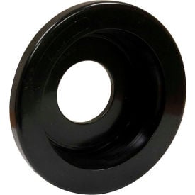 Buyers 2.5"" Round Black Grommet Flush Mount Semi Open Back - 5622505