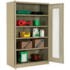Global Industrial™ Storage Cabinet Expanded Metal Door 48""W x 24""D x 78""H Unassembled Tan