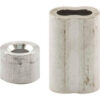 Prime-Line GD 12154 Ferrules and Stops 1/4-Inch Aluminum(Pack of 2)