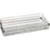 Quantum® Chrome Wire Shelf Basket 48""W x 18""D