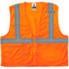 Ergodyne 8210Z XS Orange Type R Class 2 Economy Mesh Vest