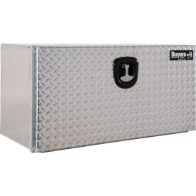 Buyer's XD Smooth Aluminum Underbody Truck Box with Diamond Tread Door 18x18x36 - 1706505