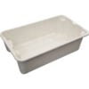 Molded Fiberglass Nest and Stack Tote 780208 - 17-7/8"" x10""-5/8"" x 5"" White
