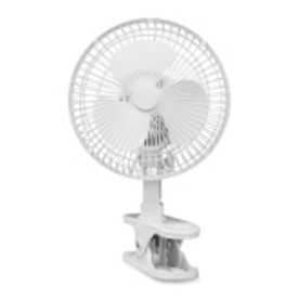 Lorell LLR44552 Personal Fan 6"" DIA. 2-Speed Adjustable Tilt Head Portable White