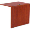 Alera Reversible Return/Bridge - 35""W x 23-5/8""D - Medium Cherry - Valencia Series