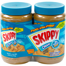 SKIPPY Creamy Peanut Butter Jars 48 oz 2 Pack
