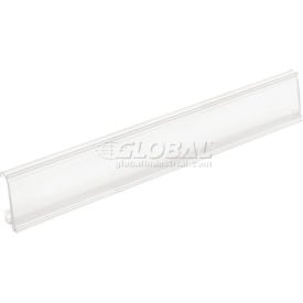 Nexel® ABM12C-12 Clear Label Holder 12""W x 1-1/4""H With Paper Insert (12 Pc)