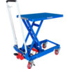 Global Industrial™ Mobile Scissor Lift Table 27""L x 17""W Platform 330 Lb. Capacity