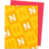 Neenah Paper Astrobrights Card Stock Paper 8-1/2"" x 11"" Re-Entry Red 250 Sheets/Pack