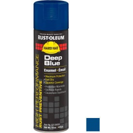 Rust-Oleum High Performance V2100 Rust Preventive Enamel Aerosol Deep Blue 15 oz. - V2125838