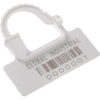 Global Industrial™ One Piece Padlock Seal White 100/Pack