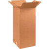 Global Industrial™ Tall Cardboard Corrugated Boxes 10""L x 10""W x 24""H Kraft