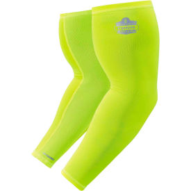 Ergodyne® Chill-Its® 6690 Cooling Arm Sleeves Lime XL 12285