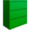 Hirsh Industries® HL10000 Series® Lateral File 36 Wide 3-Drawer - Screamin' Green