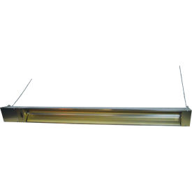 TPI Infrared Spot Heater For Indoor/Outdoor Use 3000W 240V 5-3/8""W x 6-1/2""H Silver
