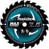 Makita® Carbide-Tipped Max Effcy Ultra-Thin Kerf Circular Saw Blade 7-1/4""Dia 24 TPI 10/Pk