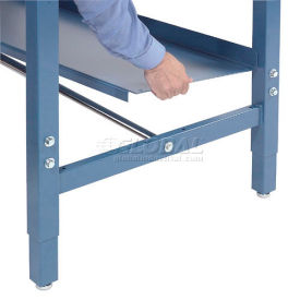 Global Industrial™ Steel Lower Shelf 60""W x 14""D Blue