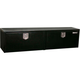 Buyers Steel Underbody Truck Box w/ Stainless Steel T-Handle - Black 18x18x72 - 1702325