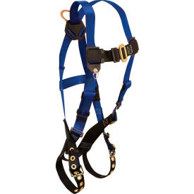 FallTech® 7016 Contractor 1-D Full Body Harness 1 Back D-ring Size UniFit