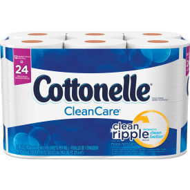 Cottonelle® Clean Care Bathroom Tissue Septic Safe 170 Sheets/Roll 12 Rolls/Pack