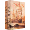 Barska Paris & London Dual Book Lock Box With Keyed Lock CB12470 10-1/2"" x 7-1/2"" x 3-1/2""