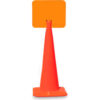 Snap-On Signs For Traffic Cones - 14""Wx10""H - Blank