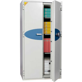 Phoenix Safe Fire Fighter 2-Hour Digital Fire & Water Resistant Safe 19.48 cu ft Off-White Steel