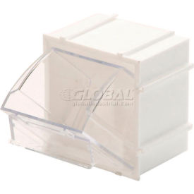 Quantum Tip Out Interlocking Bin QTB409 2-1/2 x 2 x 2-3/4 White