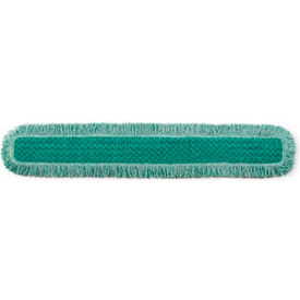 Rubbermaid® HYGEN 48"" Microfiber Dust Pad Fringe Green