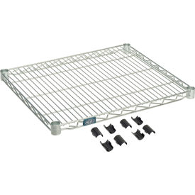 Nexel® S2130Z Poly-Z-Brite® Wire Shelf 30""W x 21""D