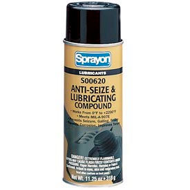 Sprayon LU620 Anti-Seize Compound 11.25 oz. Aerosol Can - SC0620000