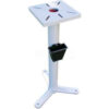 Pedestal Stand for Bench Grinders 9-3/4"" Square Mounting Surface