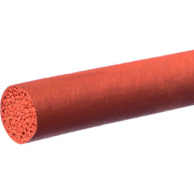 Silicone Foam Cord - 1/8"" Dia x 100'L