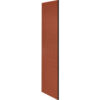 Side Panel 22237 for 24""D Extra Wide Designer Wood Locker without Sloping Hood Cherry