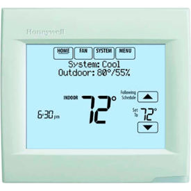 VisionPRO® 8000 Thermostat With Redlink™ 3H/2C Heat Pump or 2H/2C Conventional White