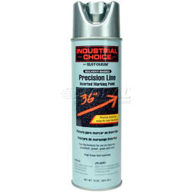 Rust-Oleum M1600 Solvent-Based Precision-Line Inverted Marking Paint Aerosol Silver