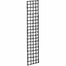 1'W X 5'H - Grid Panel - Semi-Gloss Black