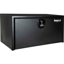 Buyers Products Steel Underbody Truck Box W/ 3-Point Latch - Textured Matte Black 24x24x24 - 1734500